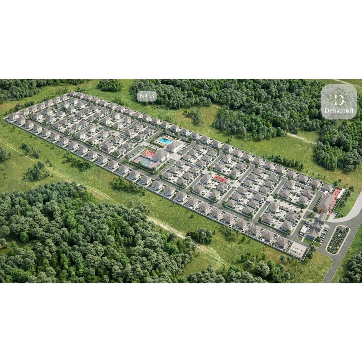 Планировка Коттедж 162,4 м² в КП «Династия» — №109 | Море Близко