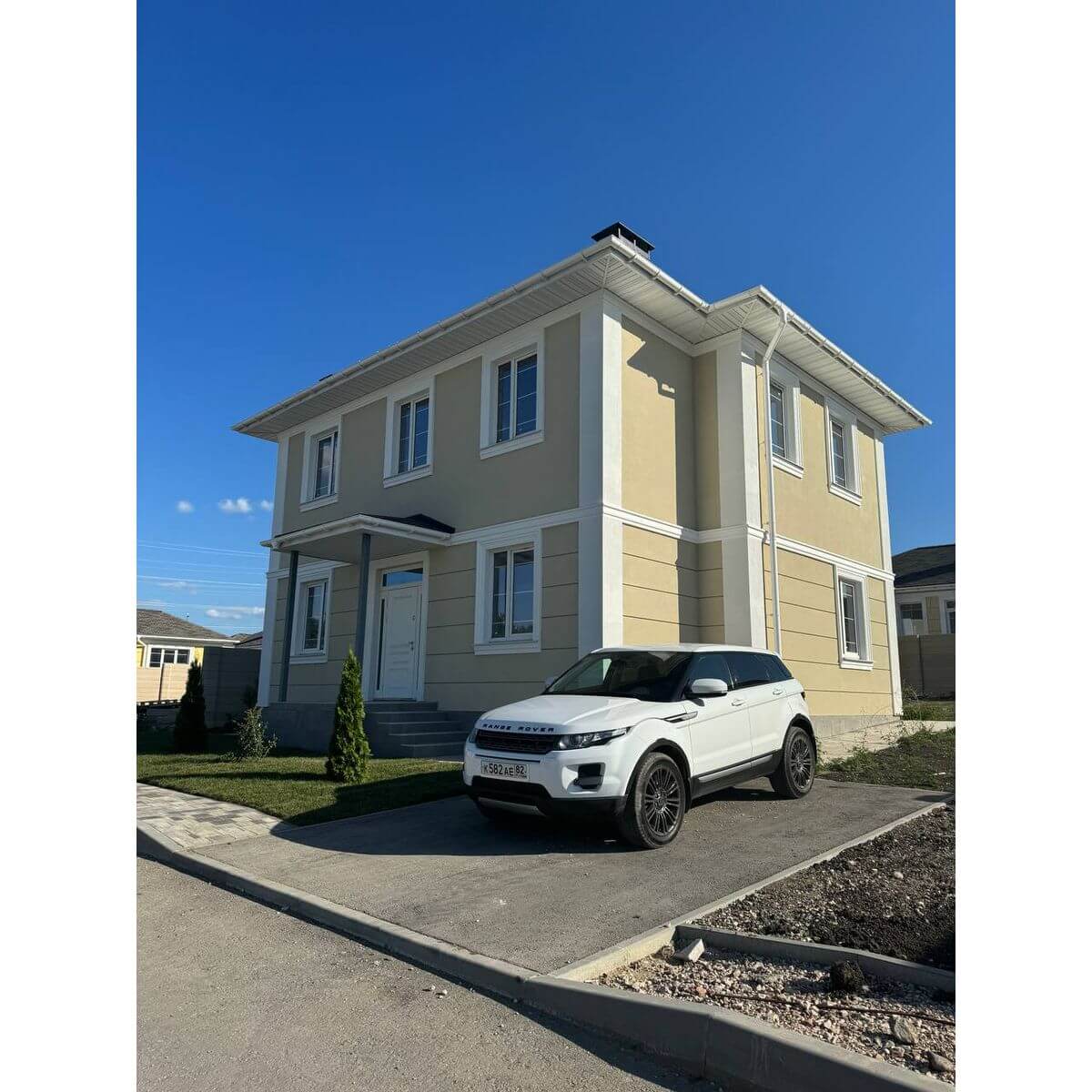 Планировка Коттедж площадью 165.14 м² №86 продаётся в городе Симферополь «КП Династия» от застройщика по цене 25 054 945 ₽ – Море Близко