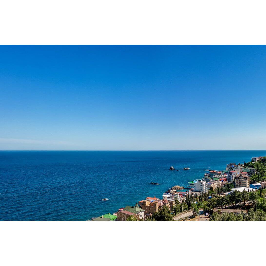 Планировка Студия площадью 29.90 м² с видом на море №249 продаётся в городе Утёс «АК Летто» от застройщика по цене 15 694 700 ₽ – МОРЕ БЛИЗКО