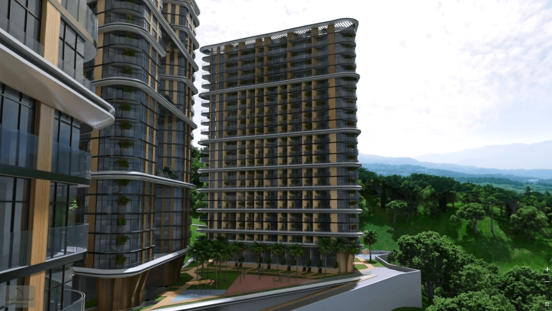 Планировка Студия площадью 37.68 м² с видом на море и горы №31 корпус 5 продаётся в городе Ялта «ЖК Новая Ливадия» от застройщика по цене 25 622 400 ₽ – МОРЕ БЛИЗКО