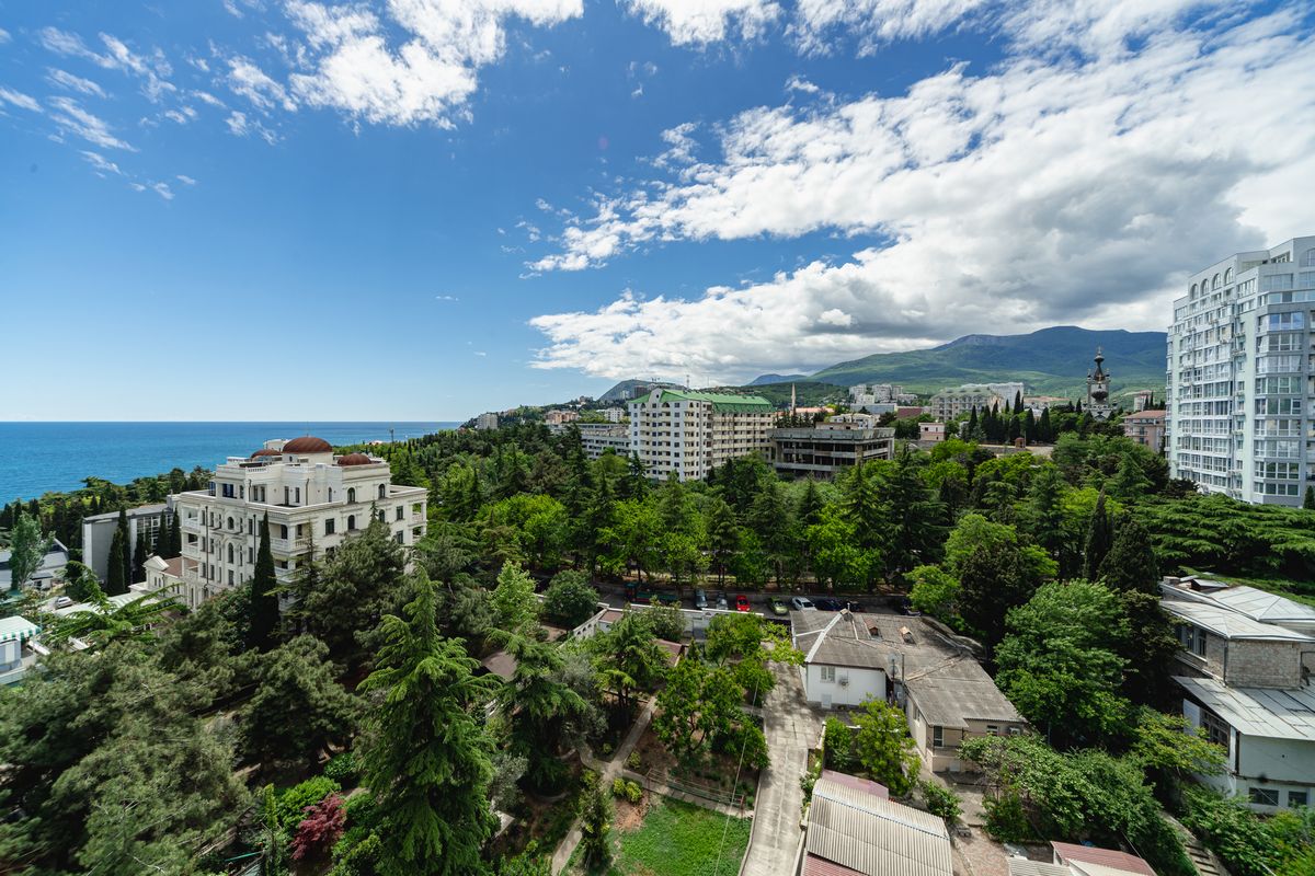 Планировка Апартамент 1‑комнатный площадью 62.20 м² с видом на горы №А-91 продаётся в городе Алушта «АК Парк Плаза» от застройщика по цене 30 117 190 ₽ – МОРЕ БЛИЗКО