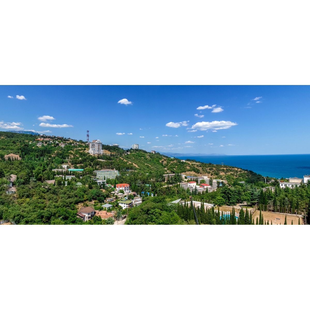 Планировка Студия площадью 42.30 м² с видом на море и горы №53Ап/2-8 продаётся в городе Алушта «АК Паруса Мечты» от застройщика по цене 22 124 310 ₽ – МОРЕ БЛИЗКО