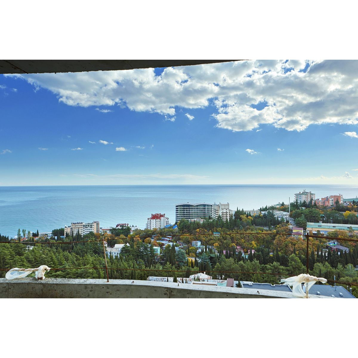 Планировка Студия площадью 39.62 м² с видом на море и горы №63Ап/3-9 продаётся в городе Алушта «АК Паруса Мечты» от застройщика по цене 22 061 030 ₽ – МОРЕ БЛИЗКО