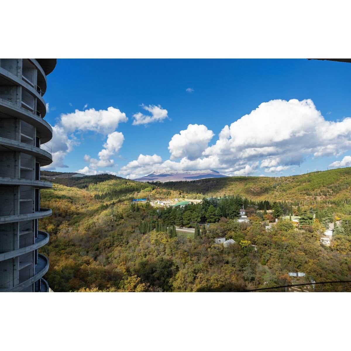 Планировка Апартамент 2‑комнатный площадью 58.28 м² с видом на горы №41Ап/3-7 продаётся в городе Алушта «АК Паруса Мечты» от застройщика по цене 27 196 501 ₽ – Море Близко