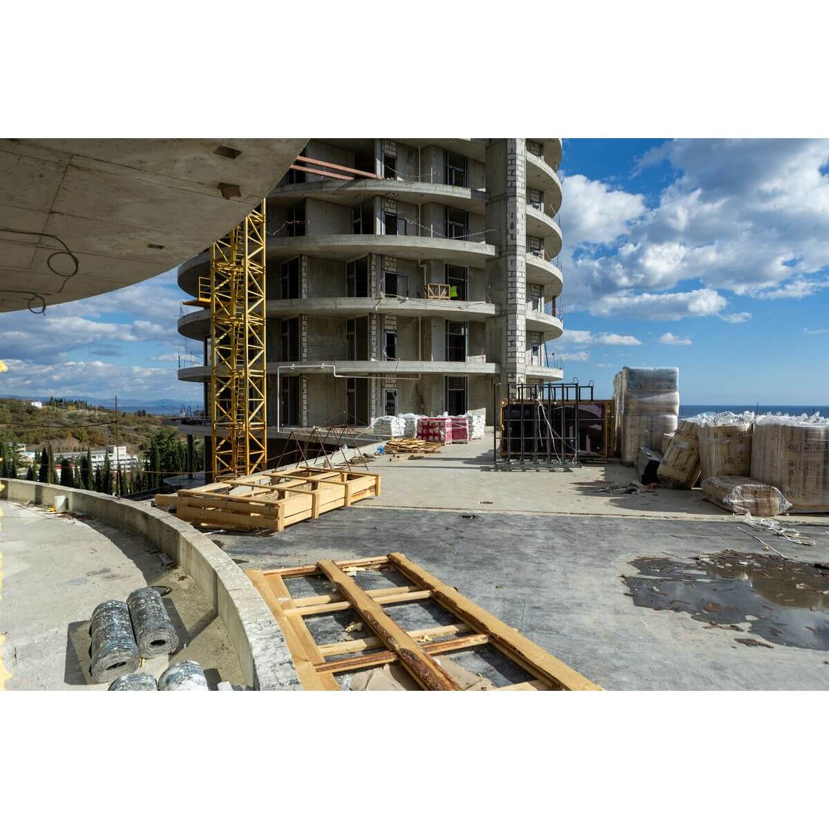 Планировка 2‑комнатный апартамент 58,1 м² в «Паруса Мечты» — №8Ап/2-2 | Море Близко