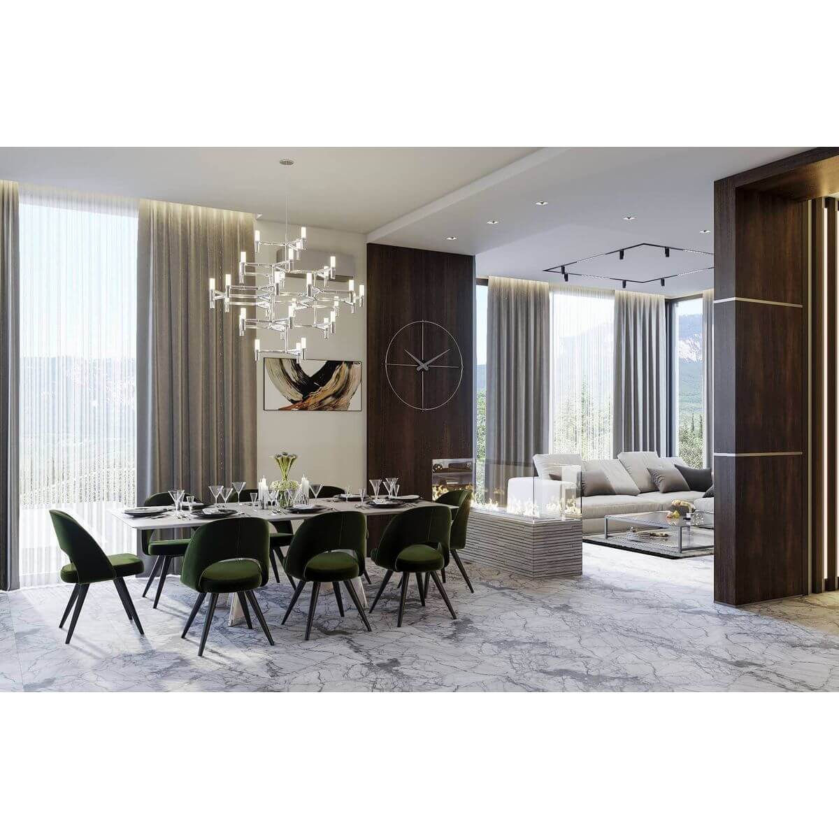 Планировка Коттедж площадью 493.70 м² с видом на море и горы №75 продаётся в городе Алушта «КП Паруса Мечты» от застройщика по цене 275 000 000 ₽ – Море Близко