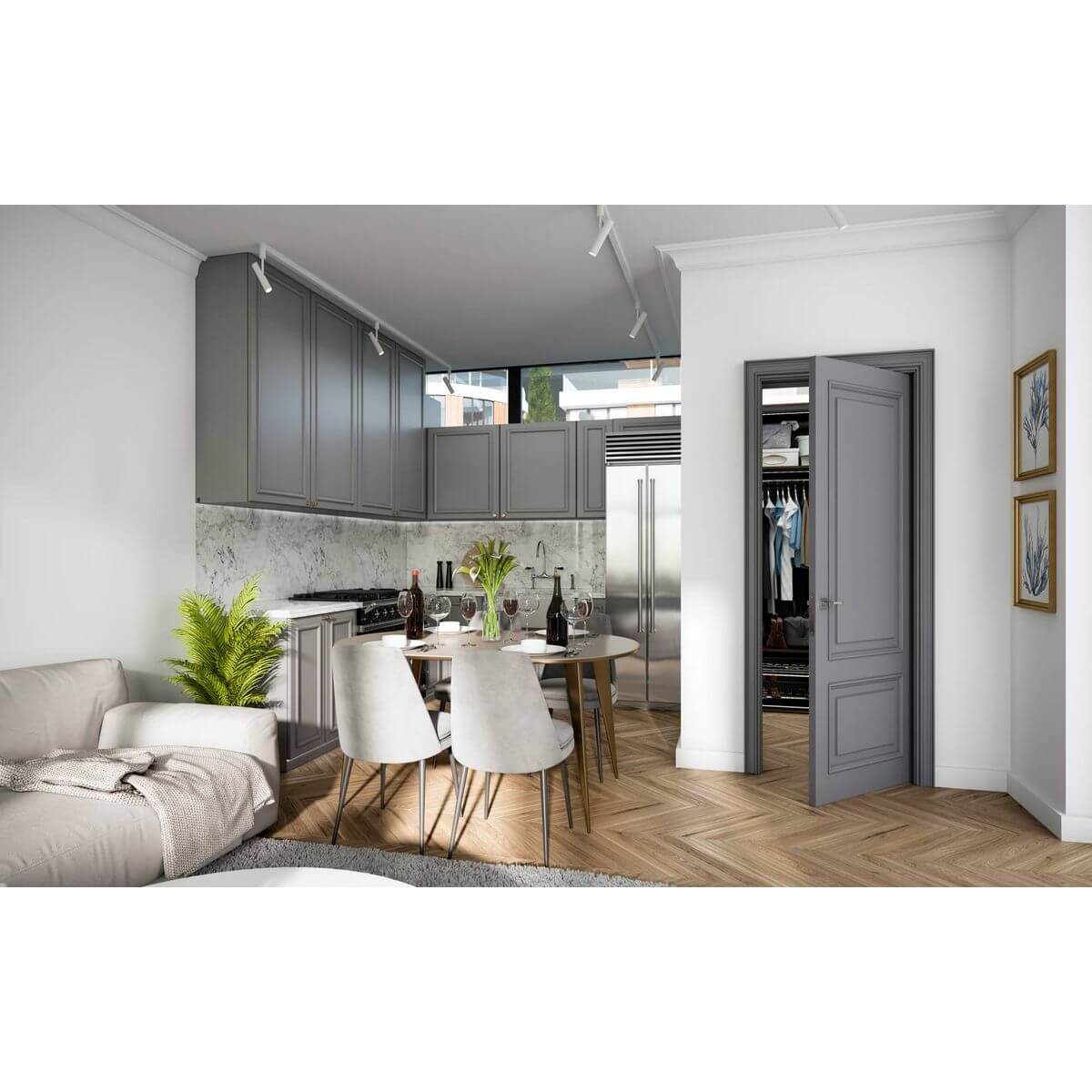 Планировка Коттедж площадью 173.20 м² с видом на море и горы №91 продаётся в городе Алушта «КП Паруса Мечты» от застройщика по цене 50 000 000 ₽ – МОРЕ БЛИЗКО