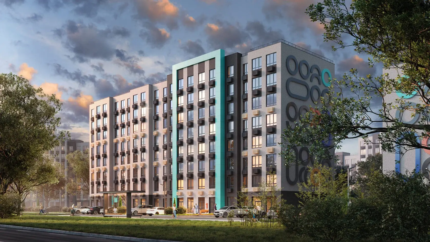 Планировка Квартира 1‑комнатная площадью 35.41 м² №100 продаётся в городе Феодосия «ЖК Просторы Крыма» от застройщика по цене 7 719 380 ₽ – МОРЕ БЛИЗКО